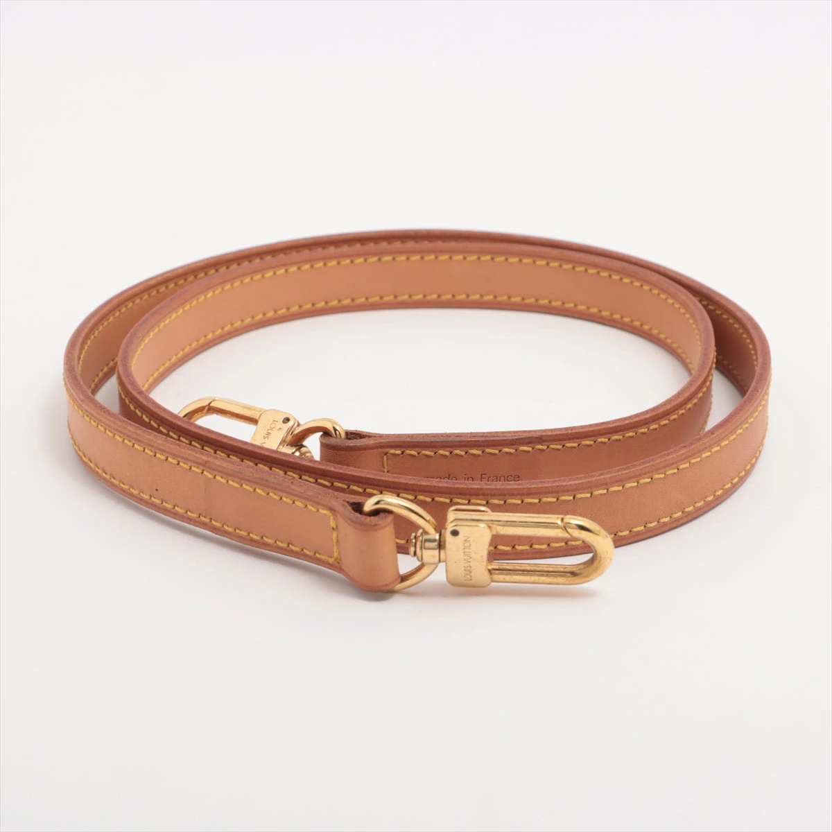 ルイ ヴィトン ショルダーストラップ 調整可能 ヌメ革 レザー ベージュ  