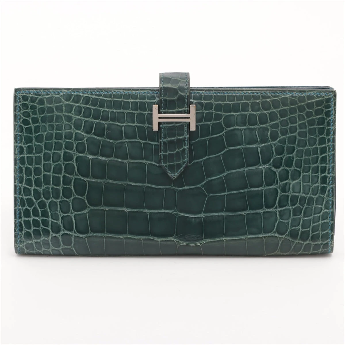 エルメス ベアン 財布/小物｜グリーン(緑)｜中古ブランド品
