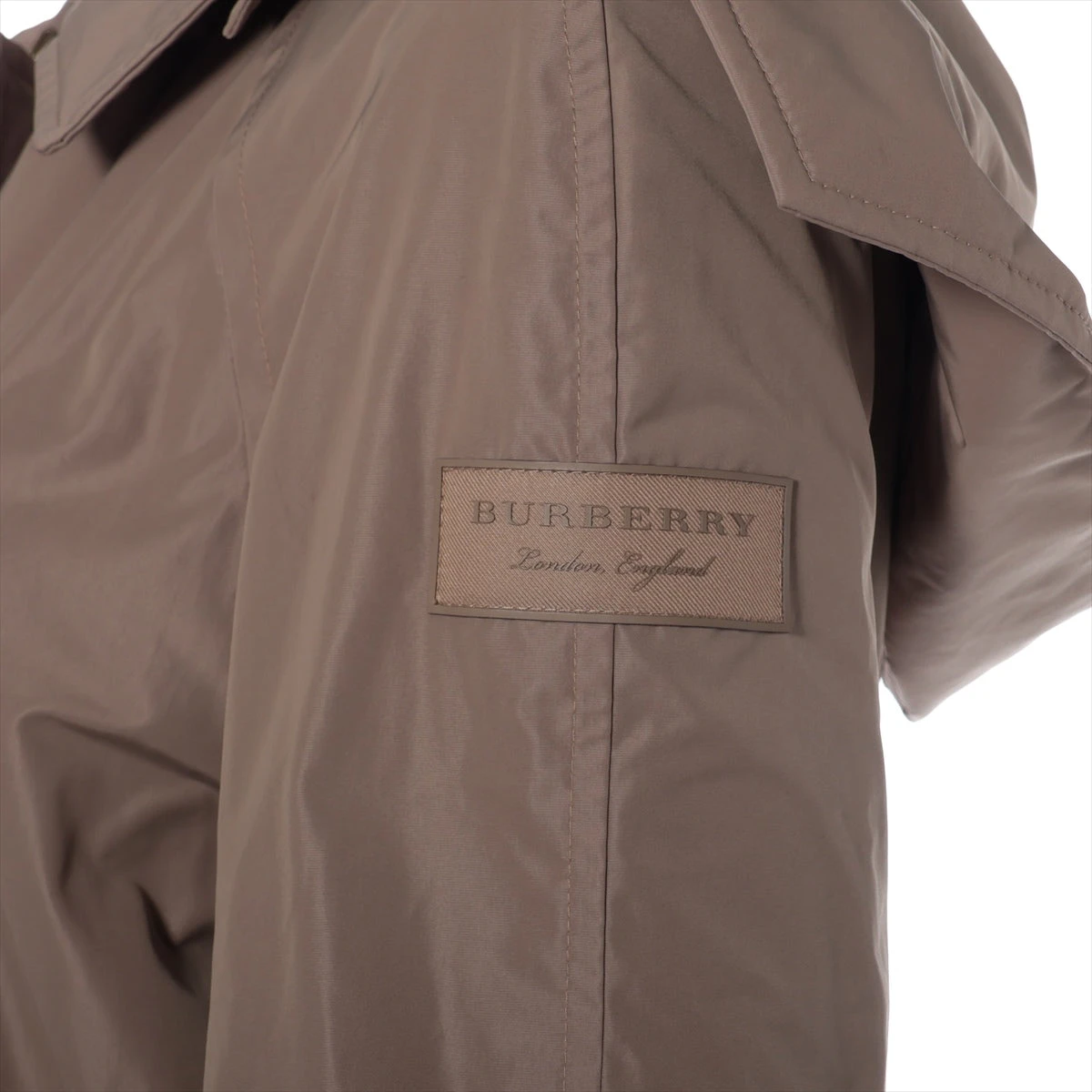 バーバリー コットン ステンカラーコート IT38 レディース