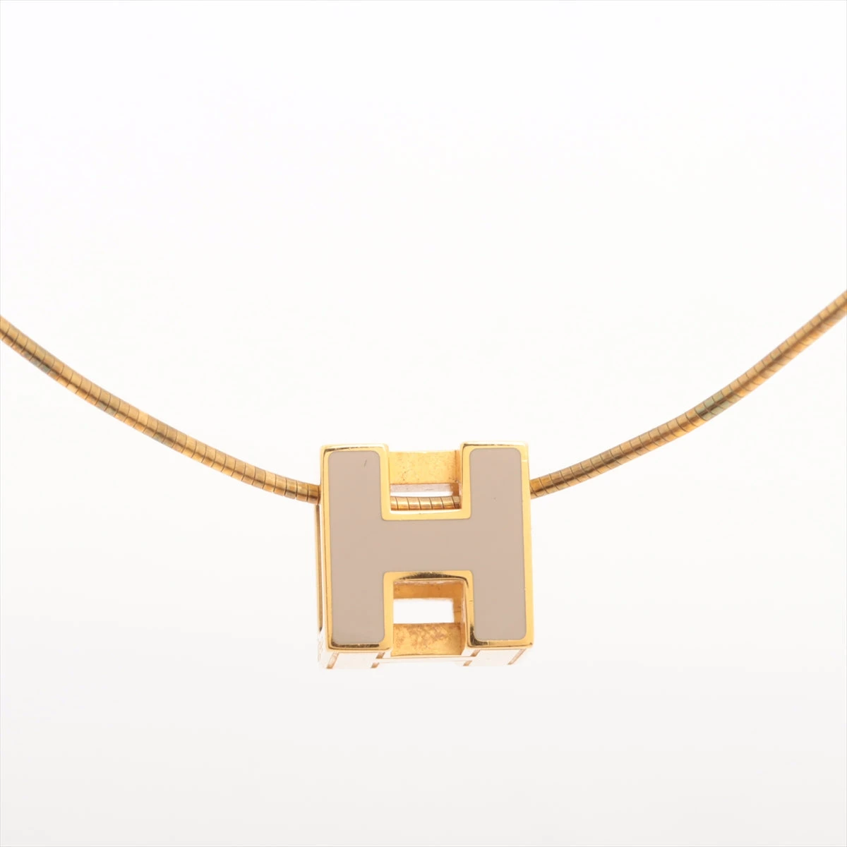 HERMES エルメス カージュ ド アッシュ ネックレス ペンダント