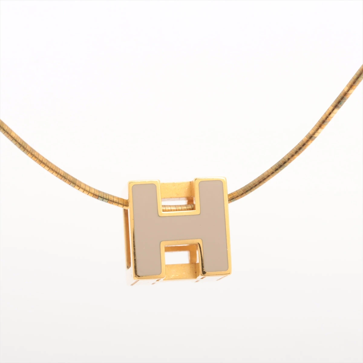 美品　エルメス　ネックレストップ　カージュドアッシュ　Hキューブ　ブラック 楽天市場】【ジュエリー】HERMES エルメス カージュドアッシュ H