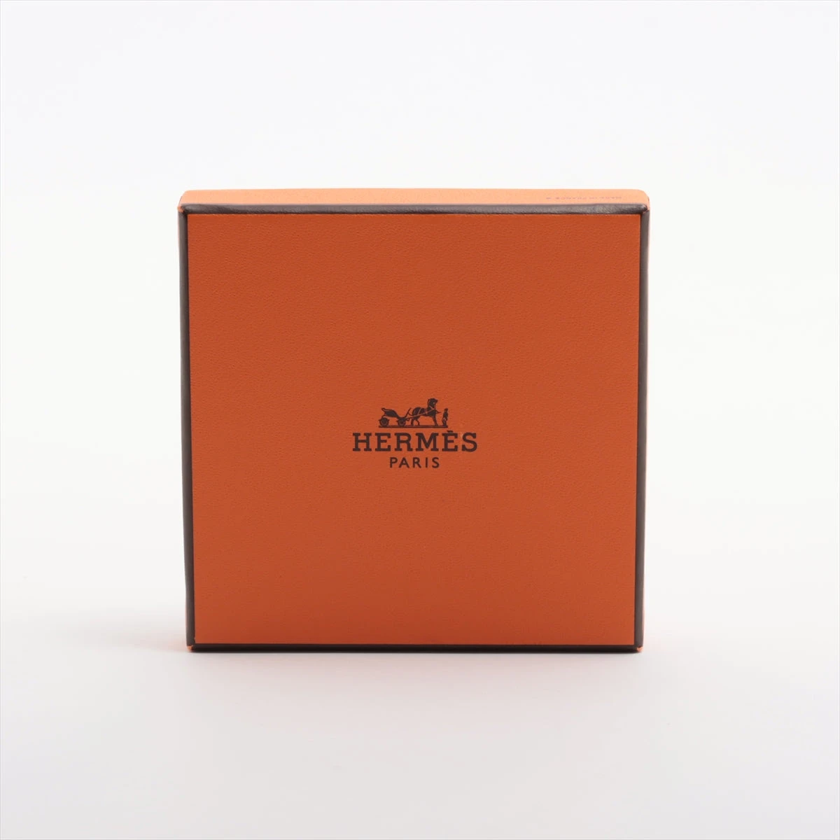 エルメス　ゴールド×オレンジ　カージュドアッシュ　Hキューブ　チャーム 美品 エルメス ゴールド×オレンジ カージュドアッシュ Hキューブ