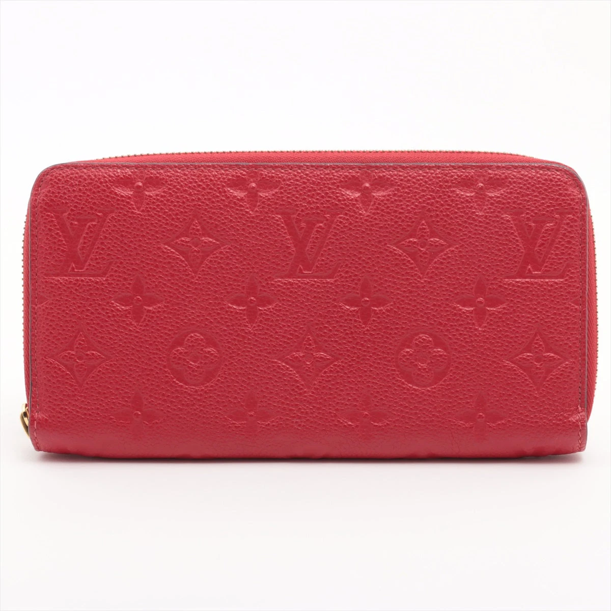 ルイヴィトン アンプラント ジッピーウォレット スカーレット