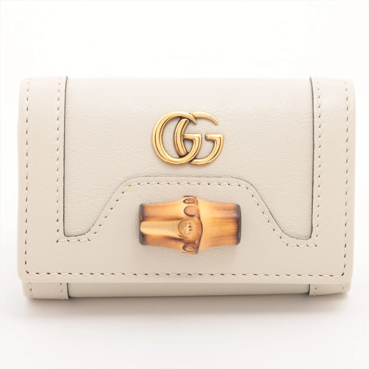 GUCCI GG柄 マーモント 6連 キーケース レザー PVC アイボリー 楽天市場】GUCCI グッチ6連キーケース GGマーモント