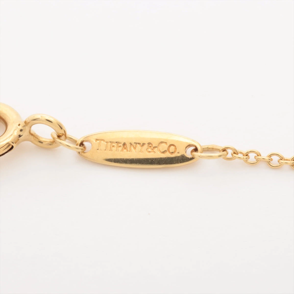 ティファニー バイザヤードネックレス AU750 ペンダント YG TIFFANY&Co. ティファニー バイザヤード ネックレス AU750