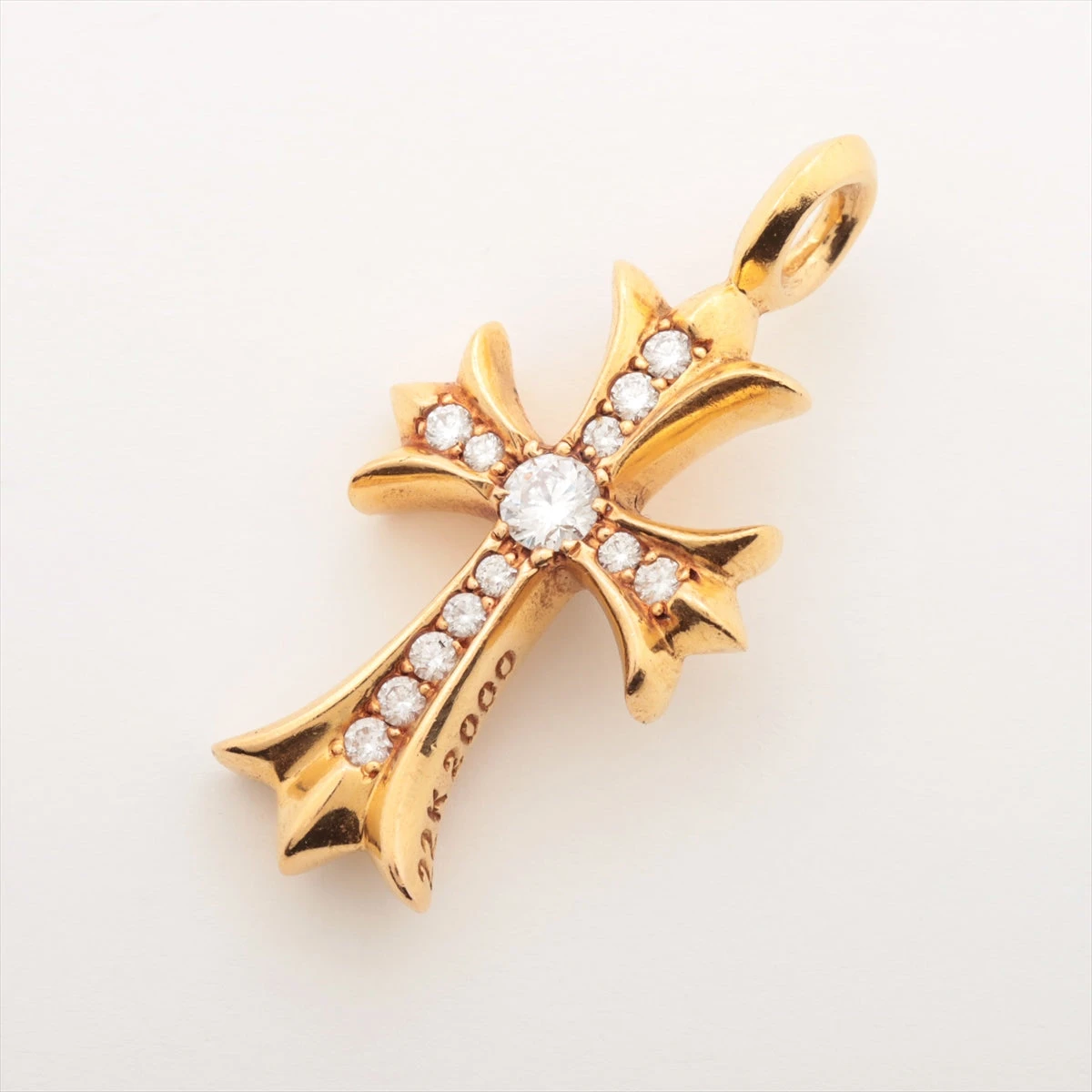 クロムハーツ　BSフレアwith ベイル　ペンダントトップ　22k 　インボイス クロムハーツ BSフレアwith ベイル ペンダントトップ 22k インボイス