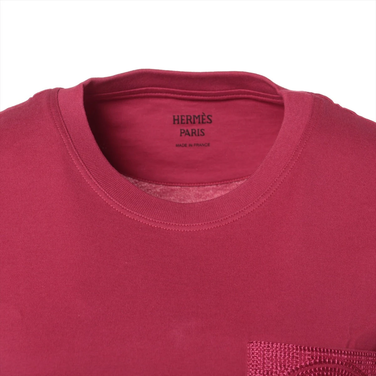 HERMES エルメス Tシャツ 36 マルチカラー 総柄 ピンク コットン HERMES(エルメス) 2025AW CANDY LIBRIS クルーネックTシャツ