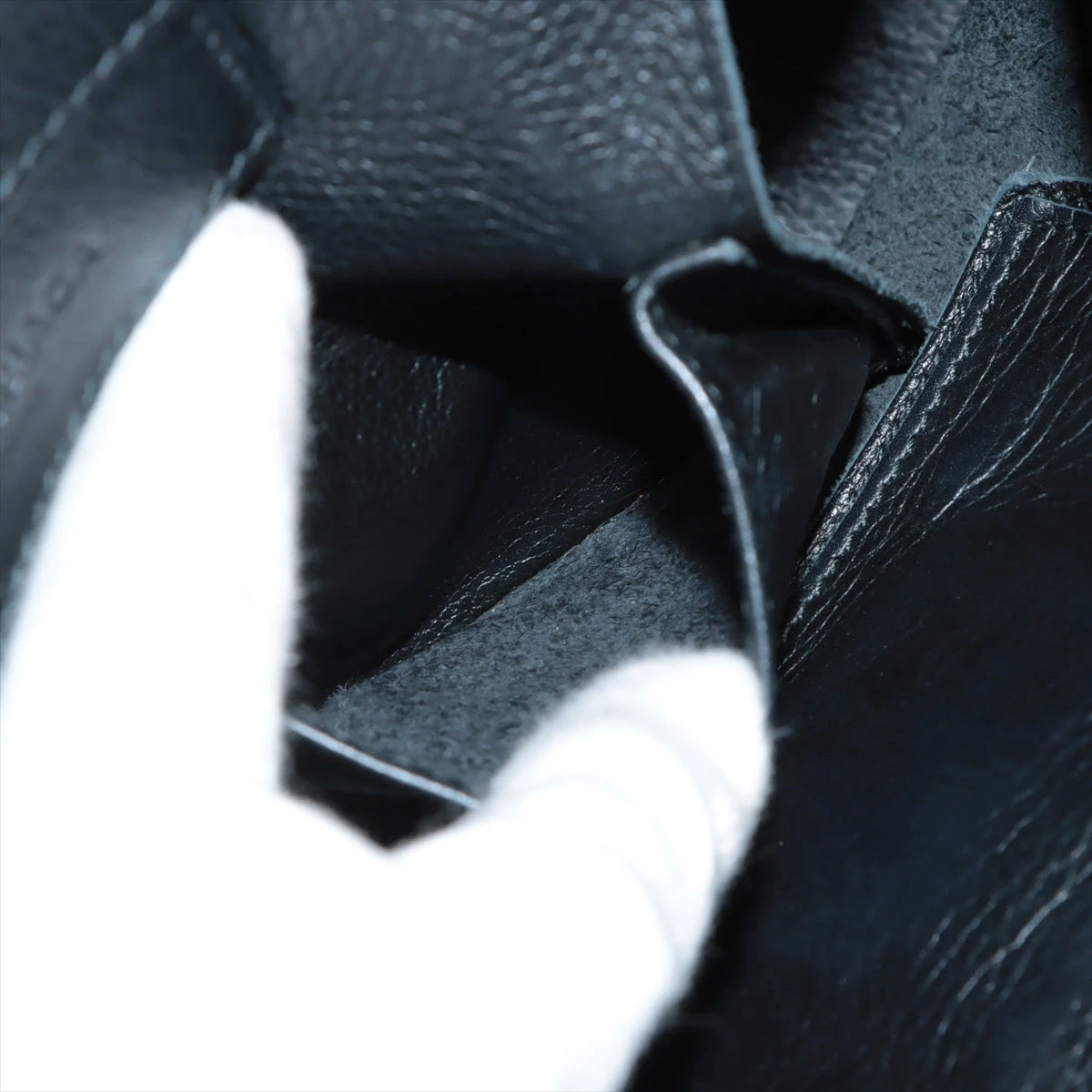 バレンシアガ ペーパー A5 レザー トートバッグ ブラック 357330