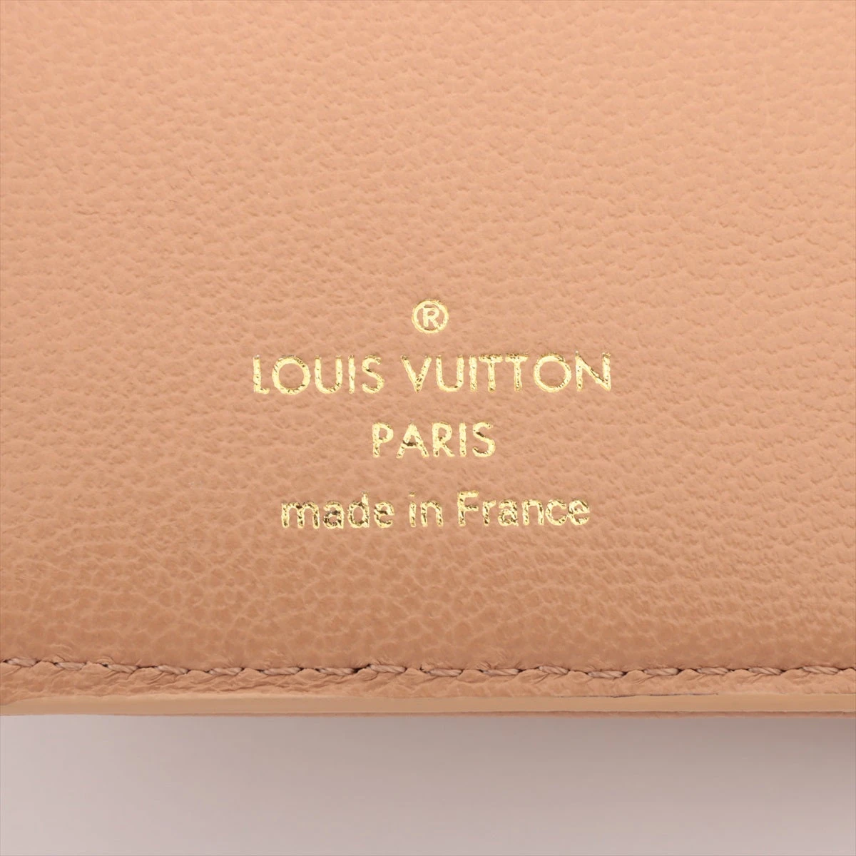 ルイヴィトン ポルトフォイユ・ルー ラム 財布 キャメル M81673 RFID