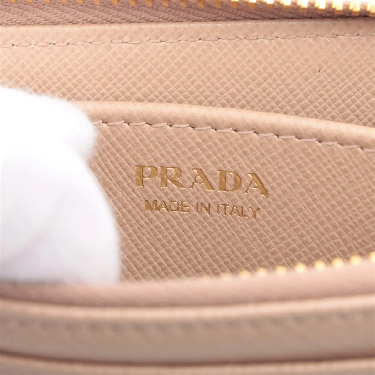 PRADA】L字ファスナー コインケース 1ML025 財布 小銭入れ