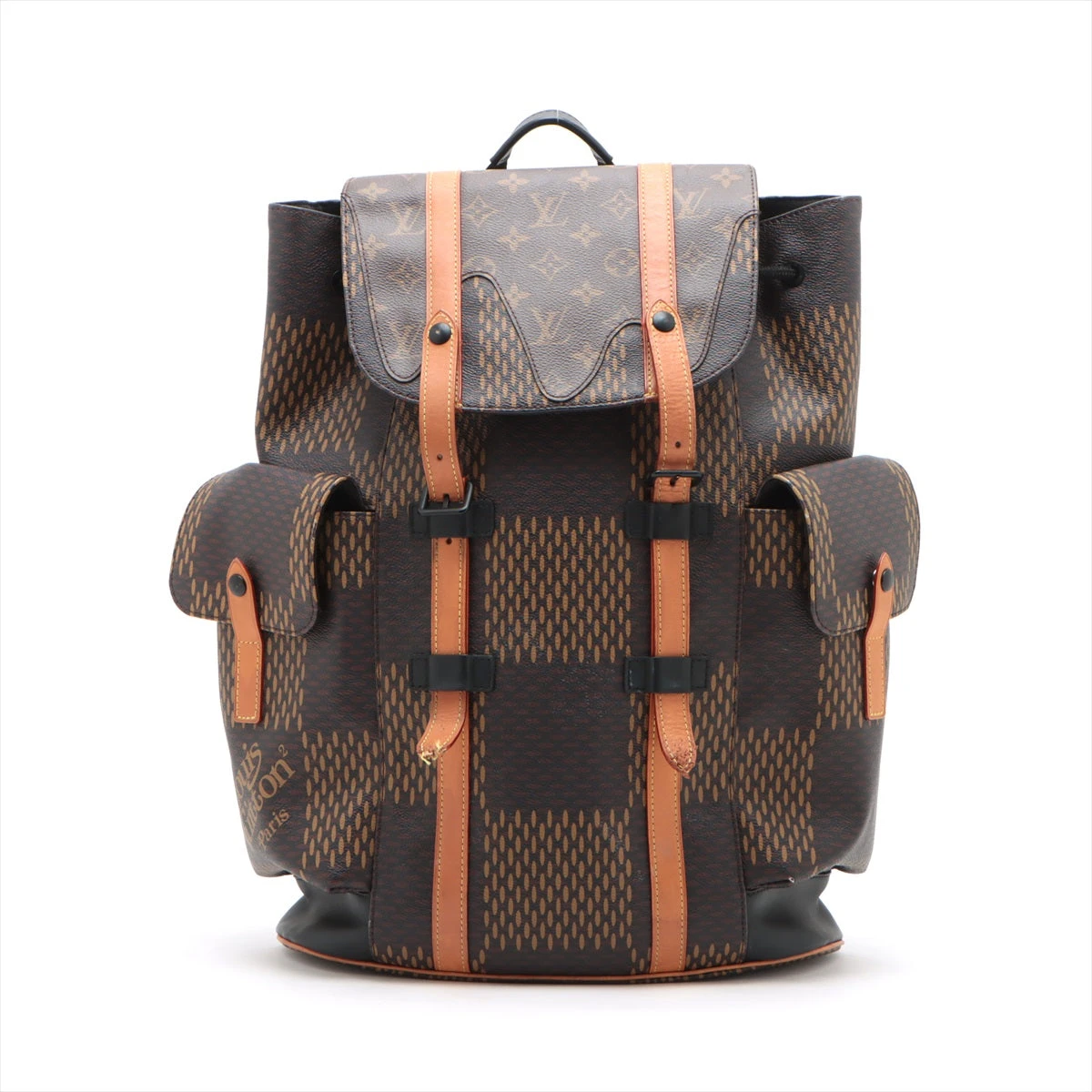 ルイヴィトン ダミエ グラフィット クリストファーPM 保存袋付き ルイヴィトン ダミエ グラフィット クリストファーPM 保存袋付き