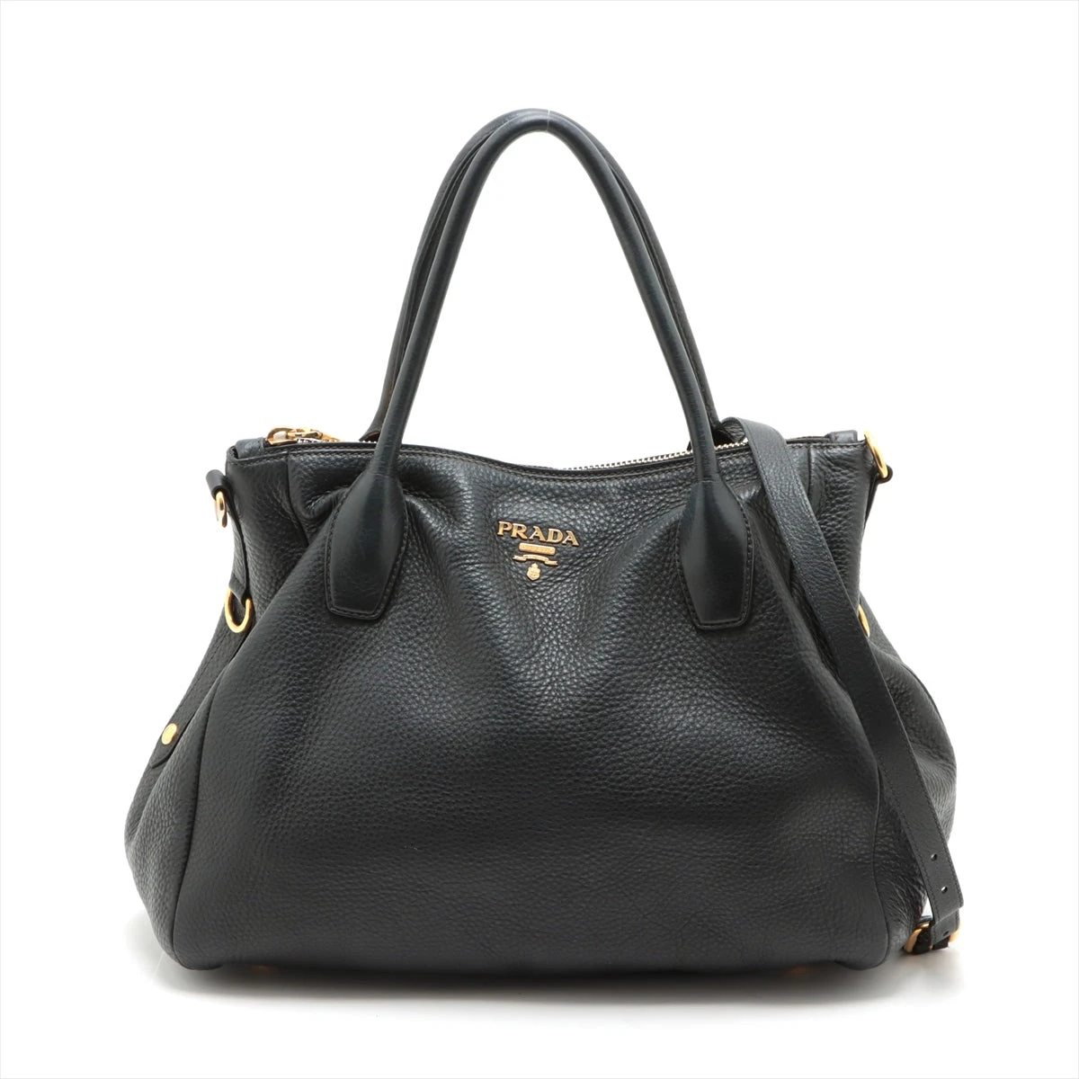 プラダヴィッテロダイノ2way レザートートバッグショルダーバッグ