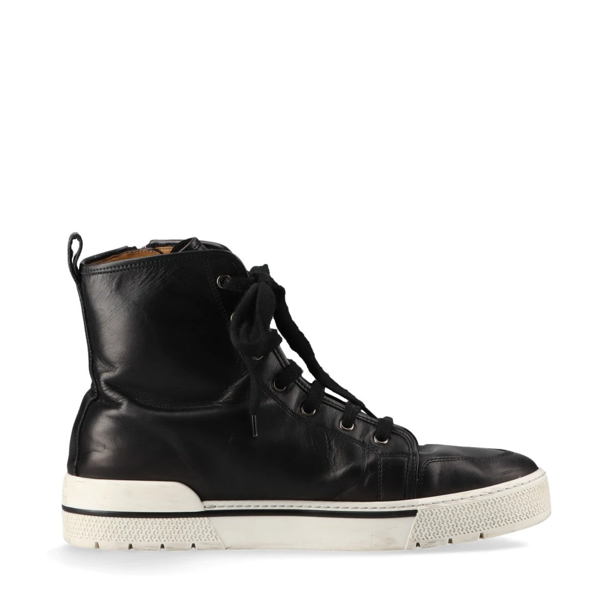 ALLSAINTS レザー ハイカットスニーカー ブラック 44 【公式通販】