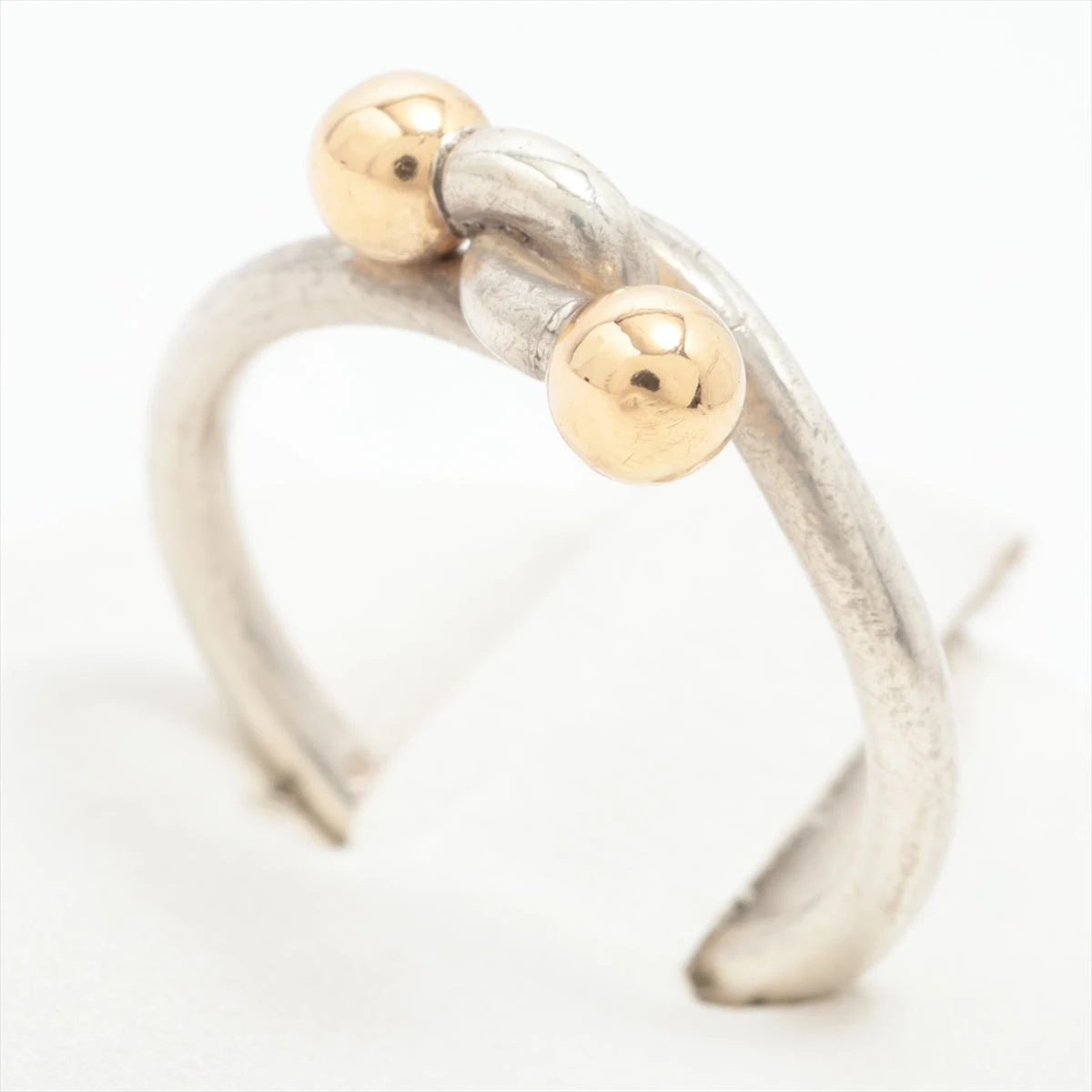 ティファニー ノットリング 750 yg 15号