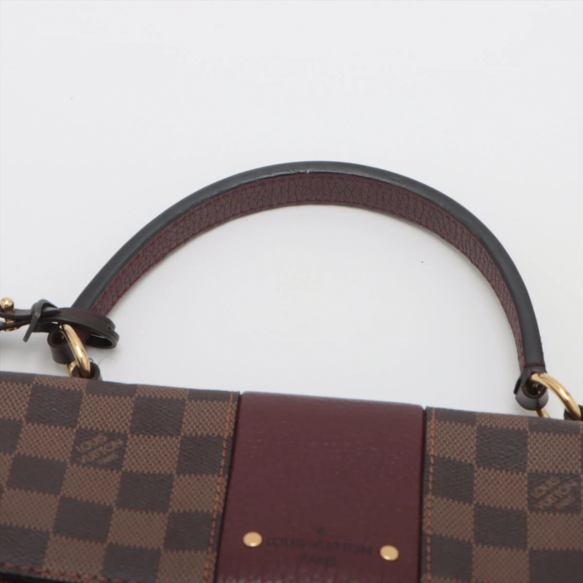 希少　ルイヴィトン　ダミエ　エベヌ　ボンド　ストリート　2way ブラウン ヴィトン ダミエ ボンドストリートBB N64416 AP084137｜中古