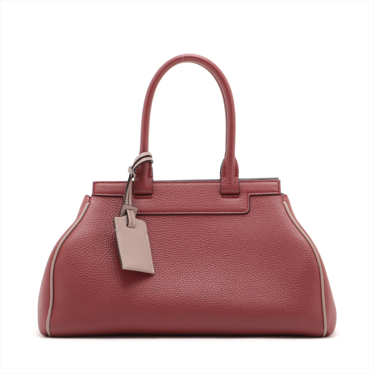 ほぼ新品 MOYNAT モワナ レザー トートバッグ レッド フランス製 正規品 ほぼ新品 MOYNAT モワナ レザー トートバッグ レッド フランス製