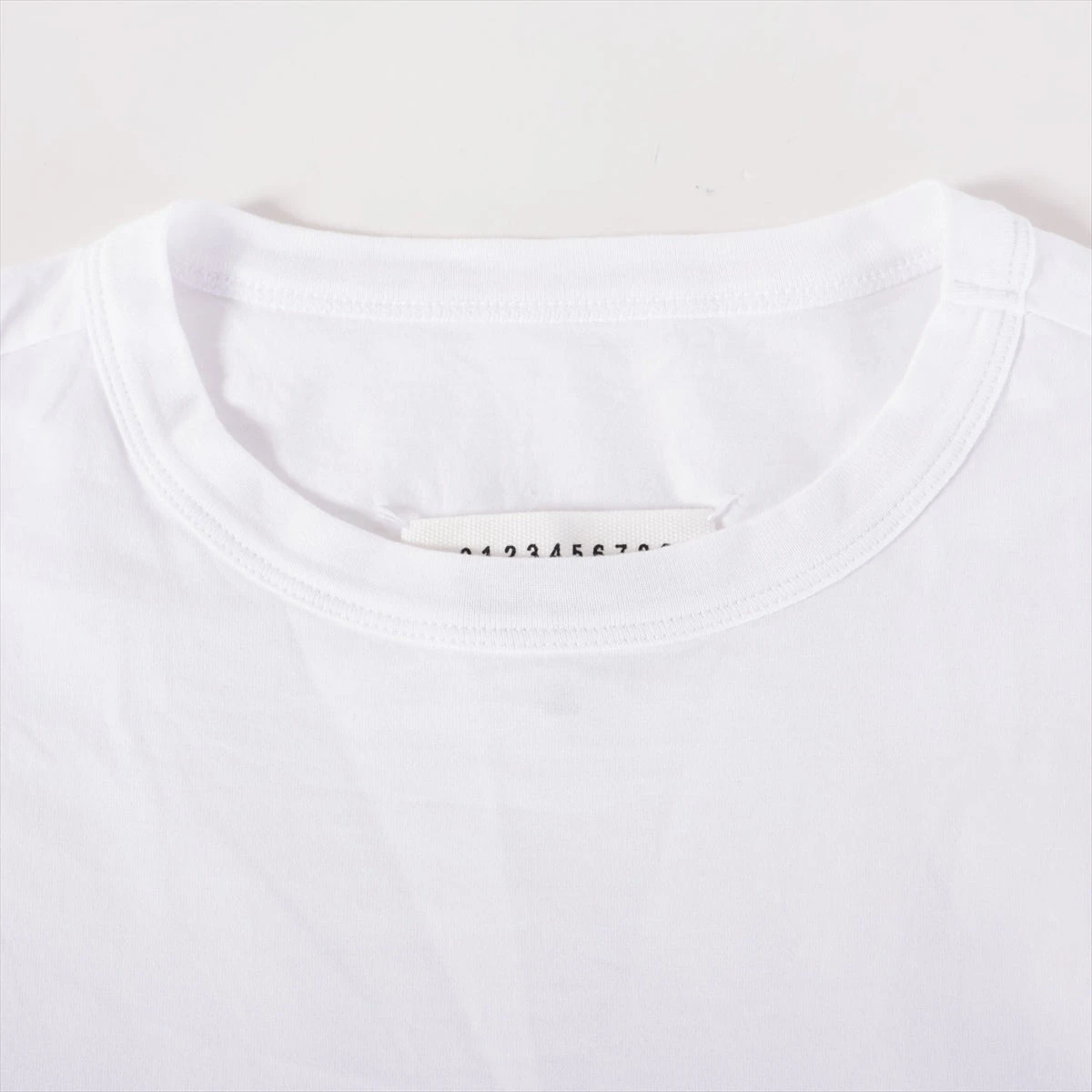 メゾンマルジェラ Tシャツ コットン ロゴ メンズ 白 メゾン マルジェラ MAISON MARGIELA T-Shirt （Optic White