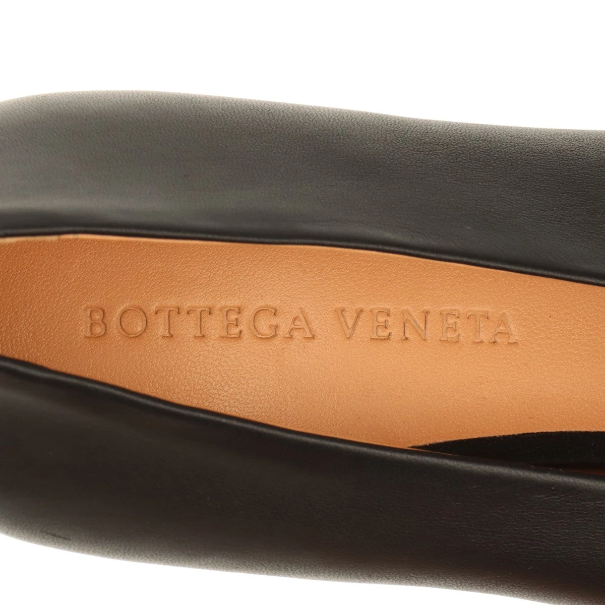 ボッテガヴェネタ Bottega Veneta アーモンド　パンプス　37 ボッテガヴェネタ レザー パンプス 37 レディース ブラック