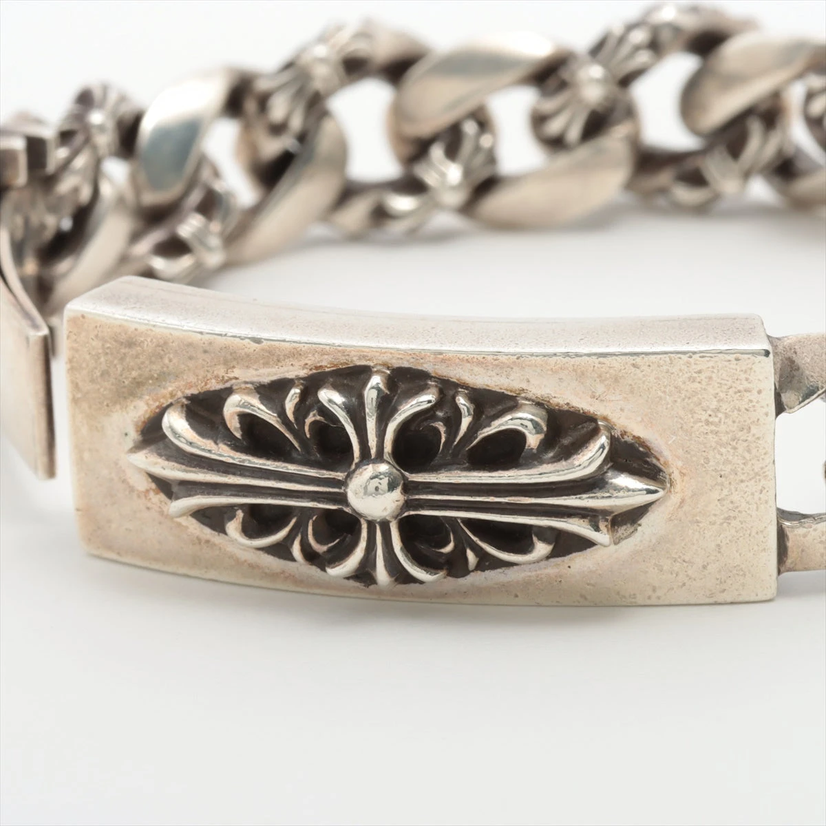 再度値下げしました　クロムハーツ　ID フローラルクロス　13リンクス CHROME HEARTS クロムハーツ フローラルクロス ファンシー 13