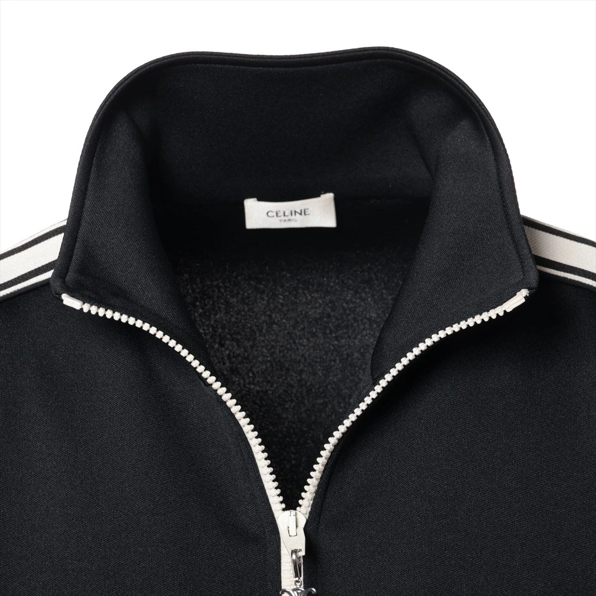 タグ付デッドストック✨セリーヌ セットアップ トリオンフボタン 黒色 42サイズ セリーヌ トリオンフ エディ期 ポリエステル セットアップ S メンズ