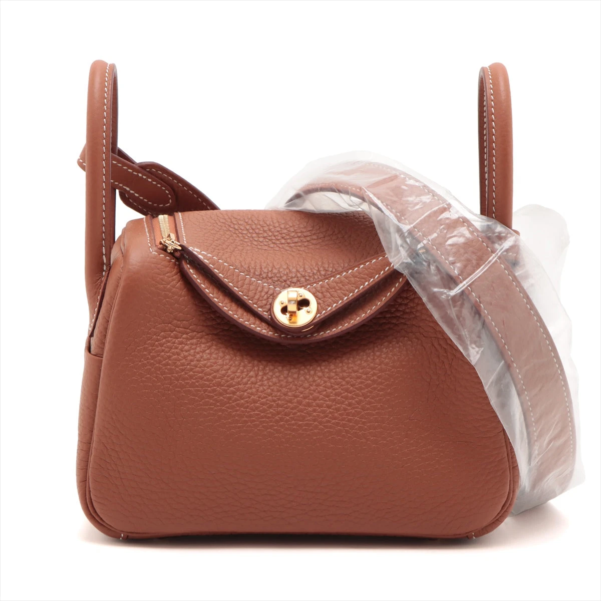 エルメス リンディ ミニ20 トリヨンクレマンス ゴールド ゴールド金具  