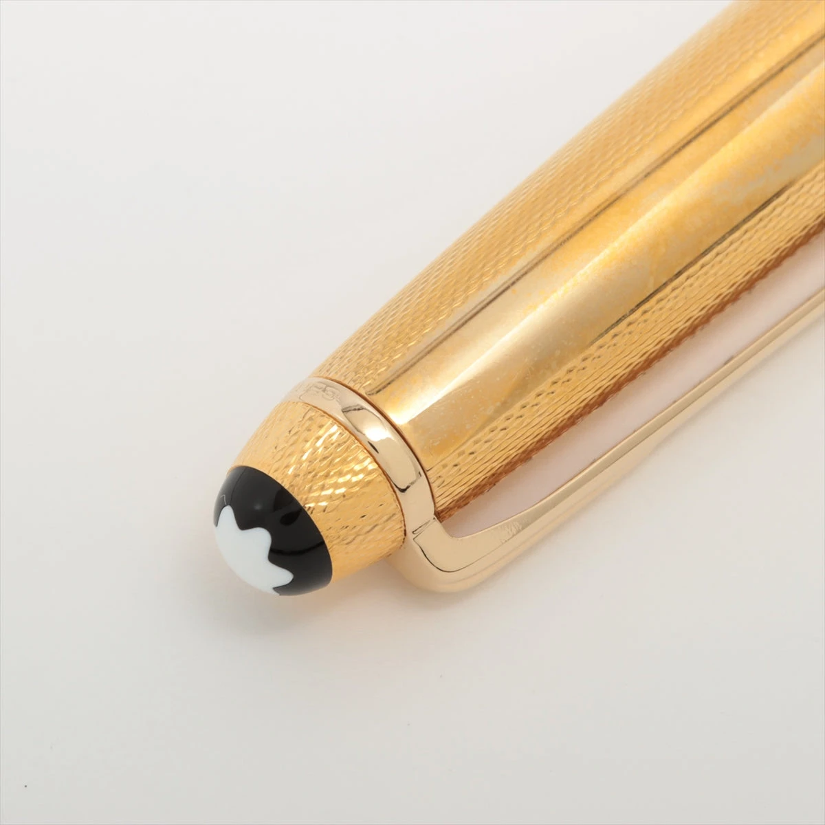 g*o様 モンブラン　万年筆　ゴールド　18k マイスターシュテュック　波柄　4 マイスターシュテュック ジオメトリー ソリテール シグニチャー