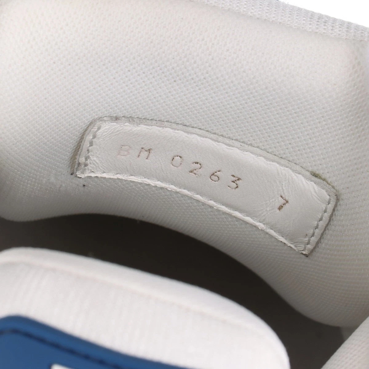 ヴィトン LVトレイナーライン 23年 デニム×レザー スニーカー 7 メンズ