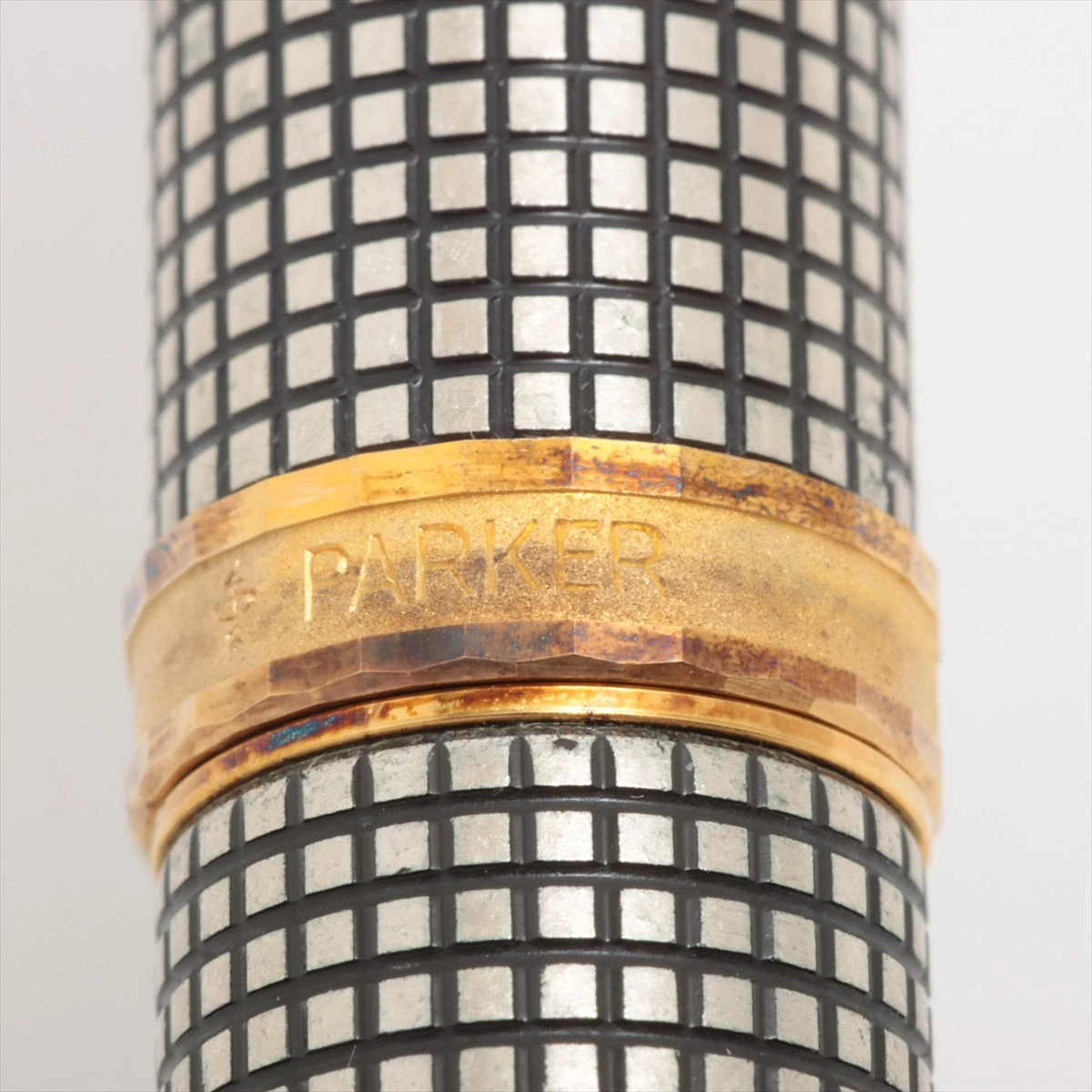 状態良【ディオール本物】万年筆/ペン先K18/ゴールド×シルバー