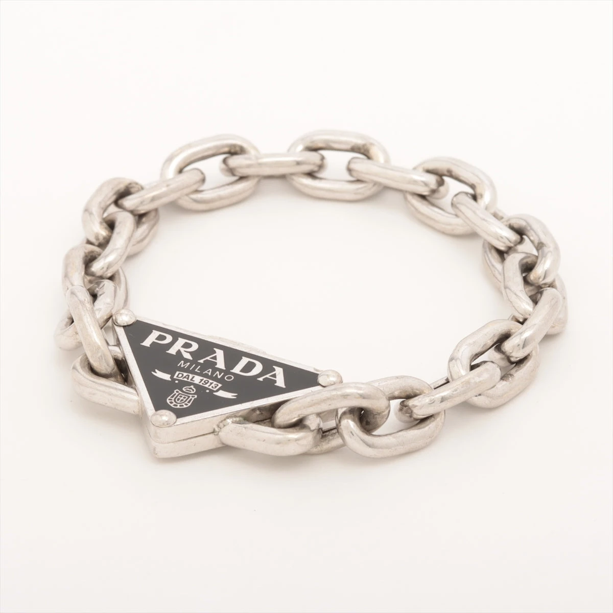 プラダ PRADA ブレスレット バングル トライアングルロゴ