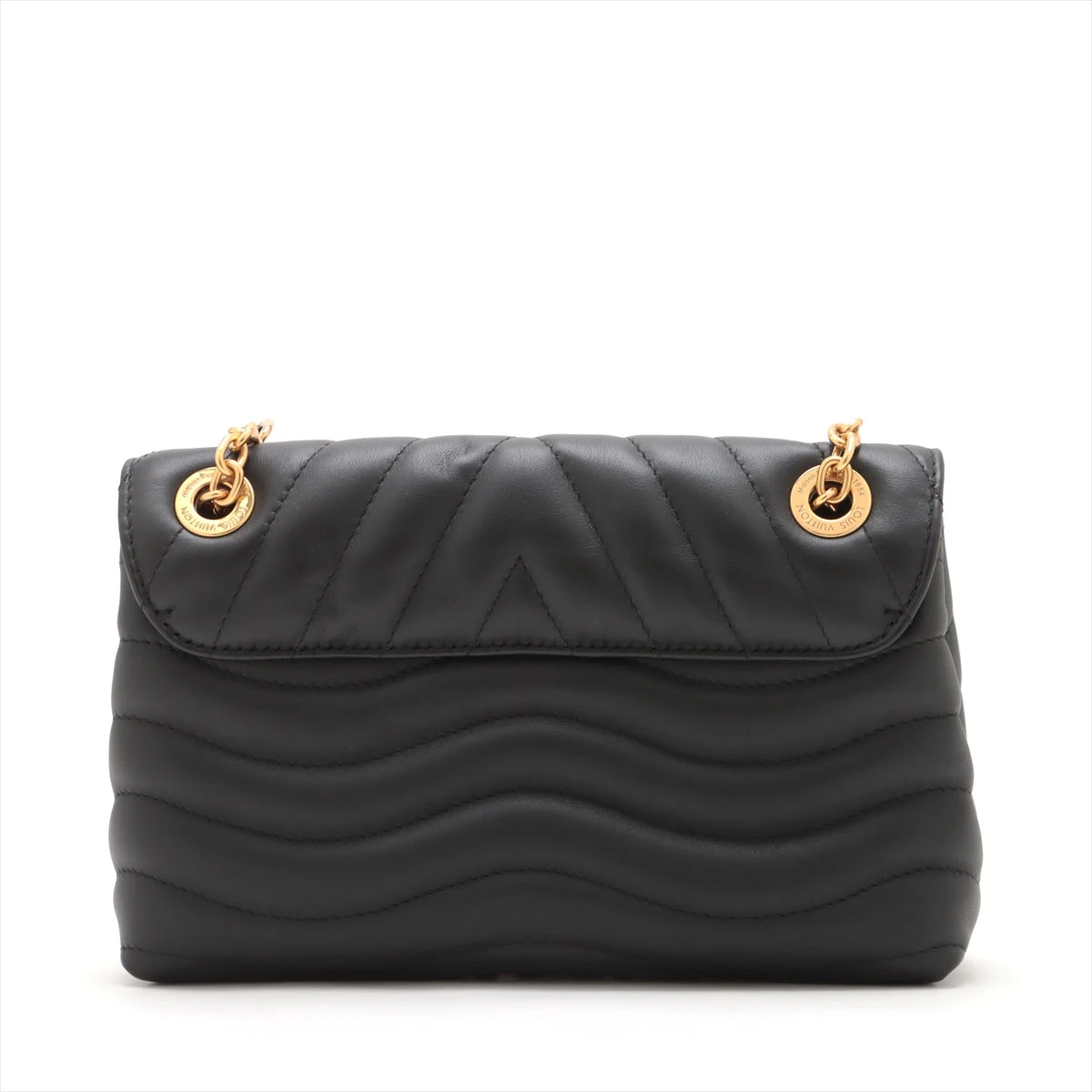 ヴィトン LVロゴ ニューウェーブチェーンバッグMM M58552 RFID反応あり 