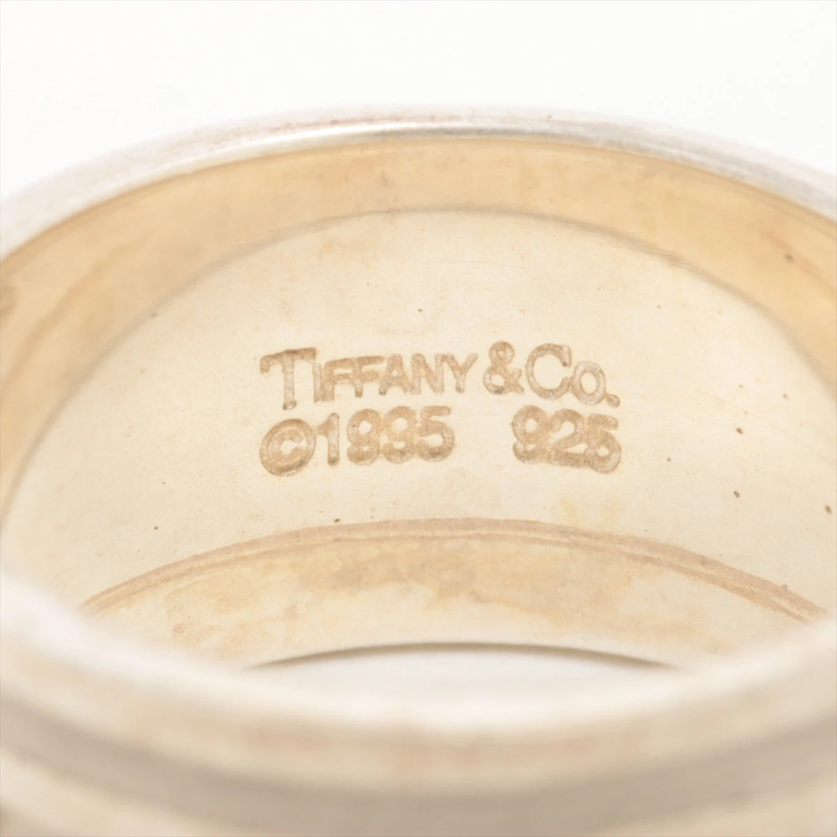 【訳あり】ティファニー アトラス ワイド リング 匿名配送 美品 Tiffany&Co. ティファニー アトラス ワイド リング 指輪 9