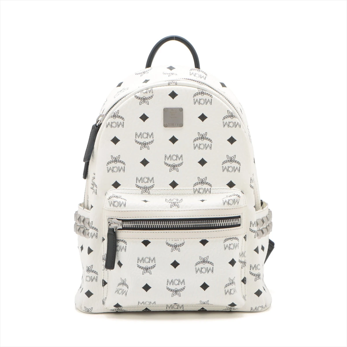MCM ヴィセトス レザー バックパック/リュック ホワイト