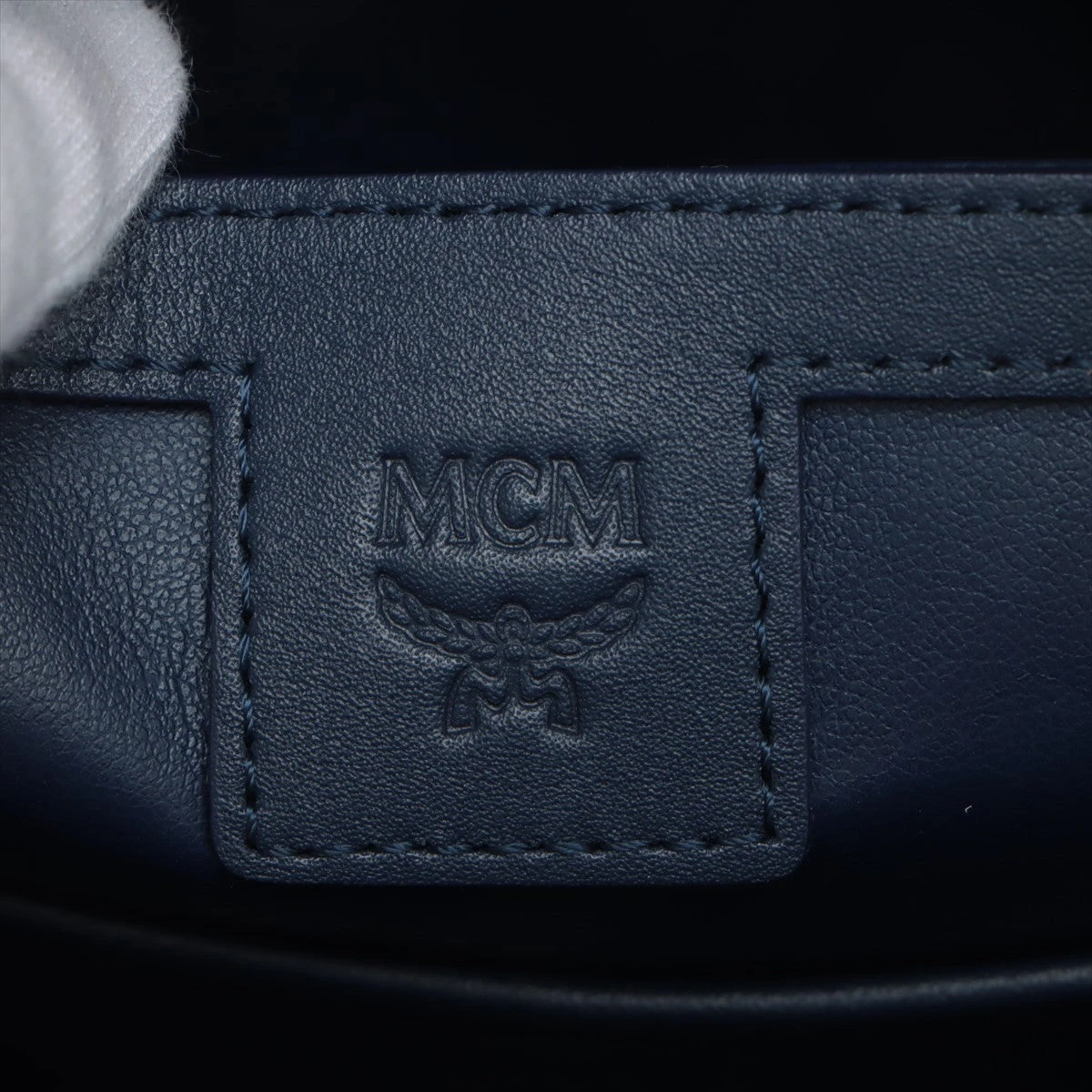 MCMヴィセトス バックパック ホワイト MCM ヴィセトス レザー バックパック/リュック ホワイト