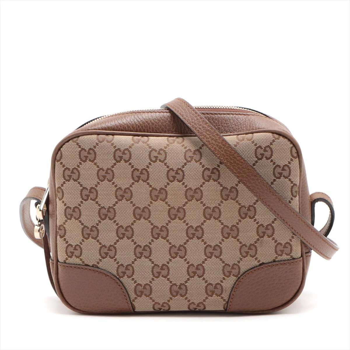グッチ GUCCI ハンドバッグ GGキャンバス/レザー ベージュ