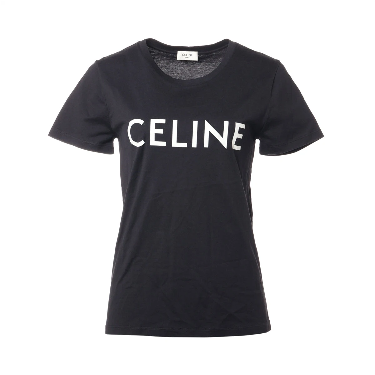 CELINE ロゴTシャツ XXS 黒