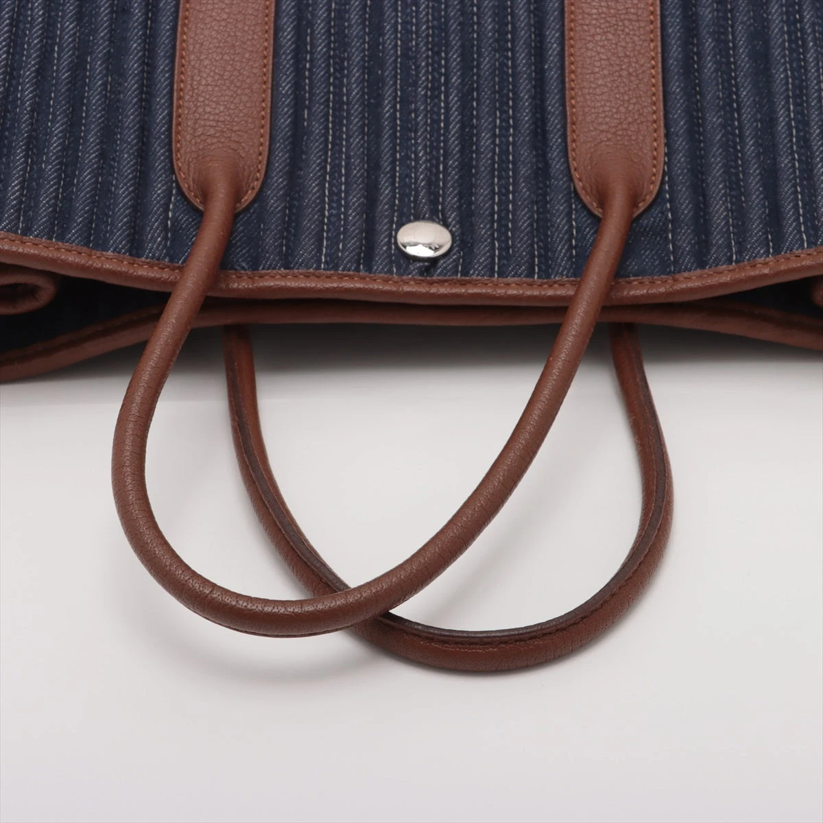 エルメス ガーデンパーティ30 TPM トワルデニムカヌレ×ブッフル