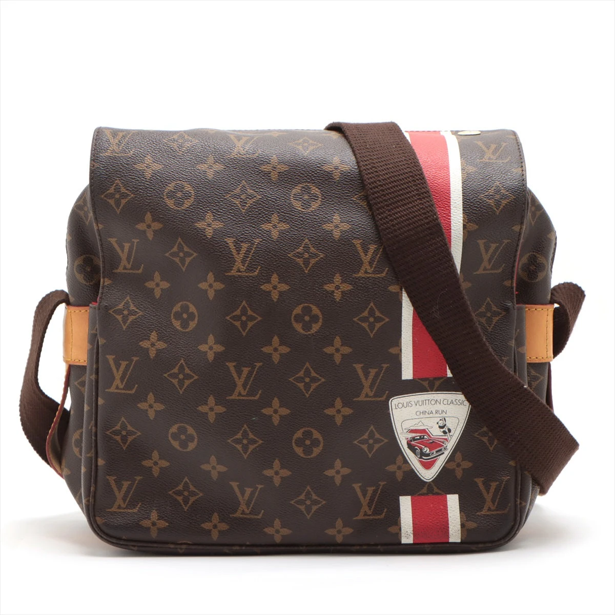 Louis Vuitton モノグラム ショルダーバッグナヴィグリオチャイナラン ヴィトン モノグラム チャイナラン ナヴィグリオ M41431