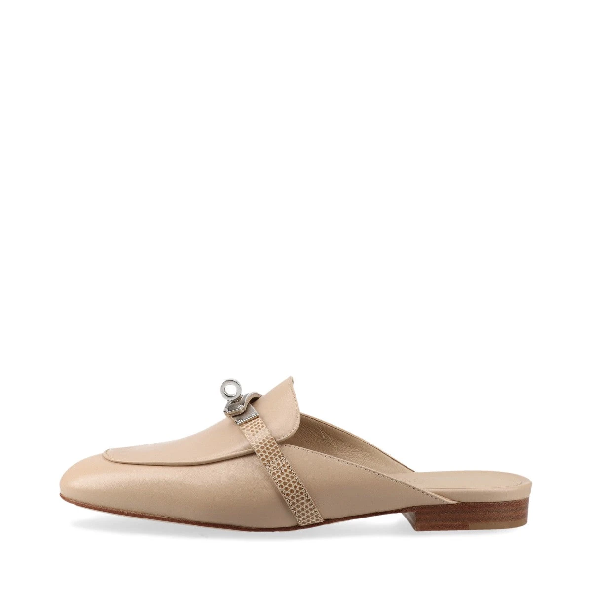 エルメス オズ レザー ケリー金具 ミュール36.5 エルメス オズ レザー ケリー金具 ミュール36.5