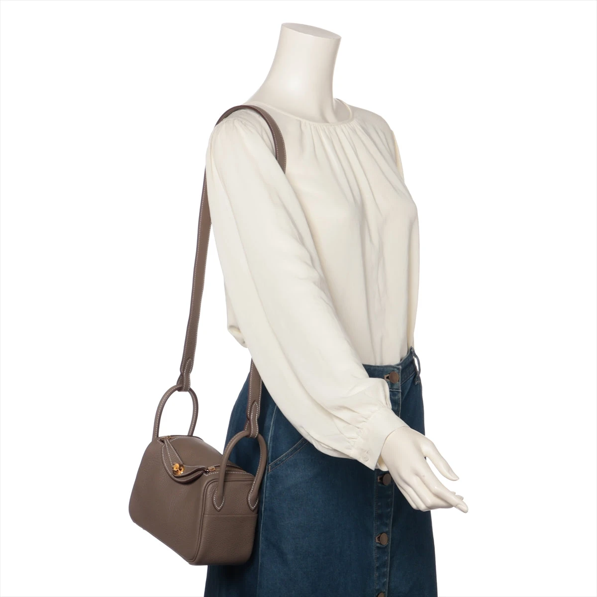 イマン　リンディ　3セット エルメス リンディ ミニ20 トリヨンクレマンス ブラック