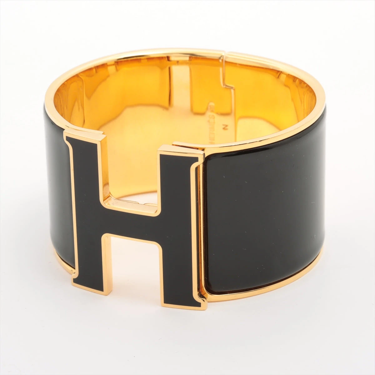 HERMES  エルメス H ロゴ バングル GP クリッククラックGM HERMES エルメス H ロゴ バングル GP クリッククラックGM