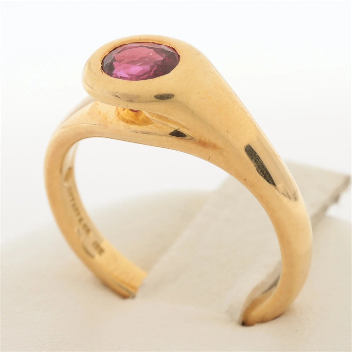 ティファニー ルビー リング 18K(YG) 5.8g A3046602｜中古ブランド品