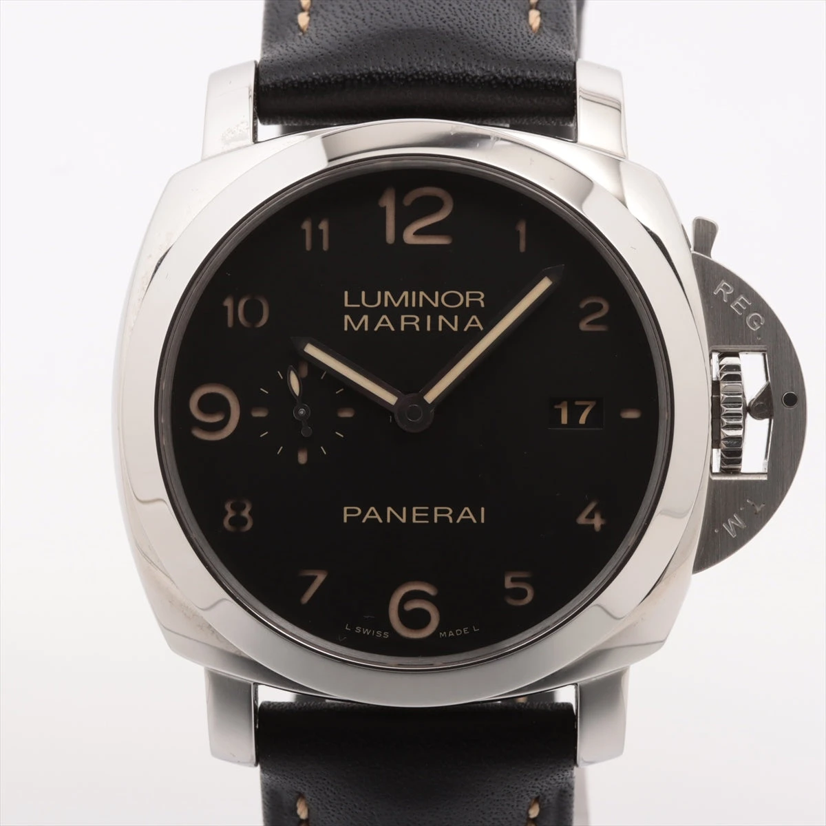 パネライ ルミノールマリーナ PAM00359 SS×革 AT 黒文字盤 A3056274 