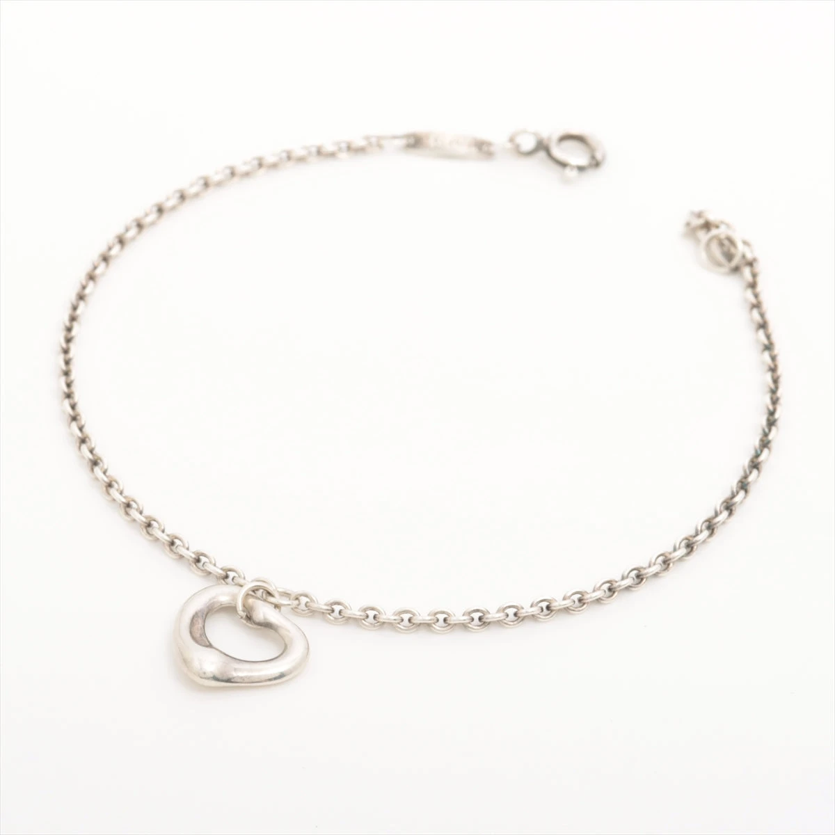 ティファニーオープン ブレスレット極美品 TIFFANY&Co.】ティファニー オープンハート ブレスレット 5P