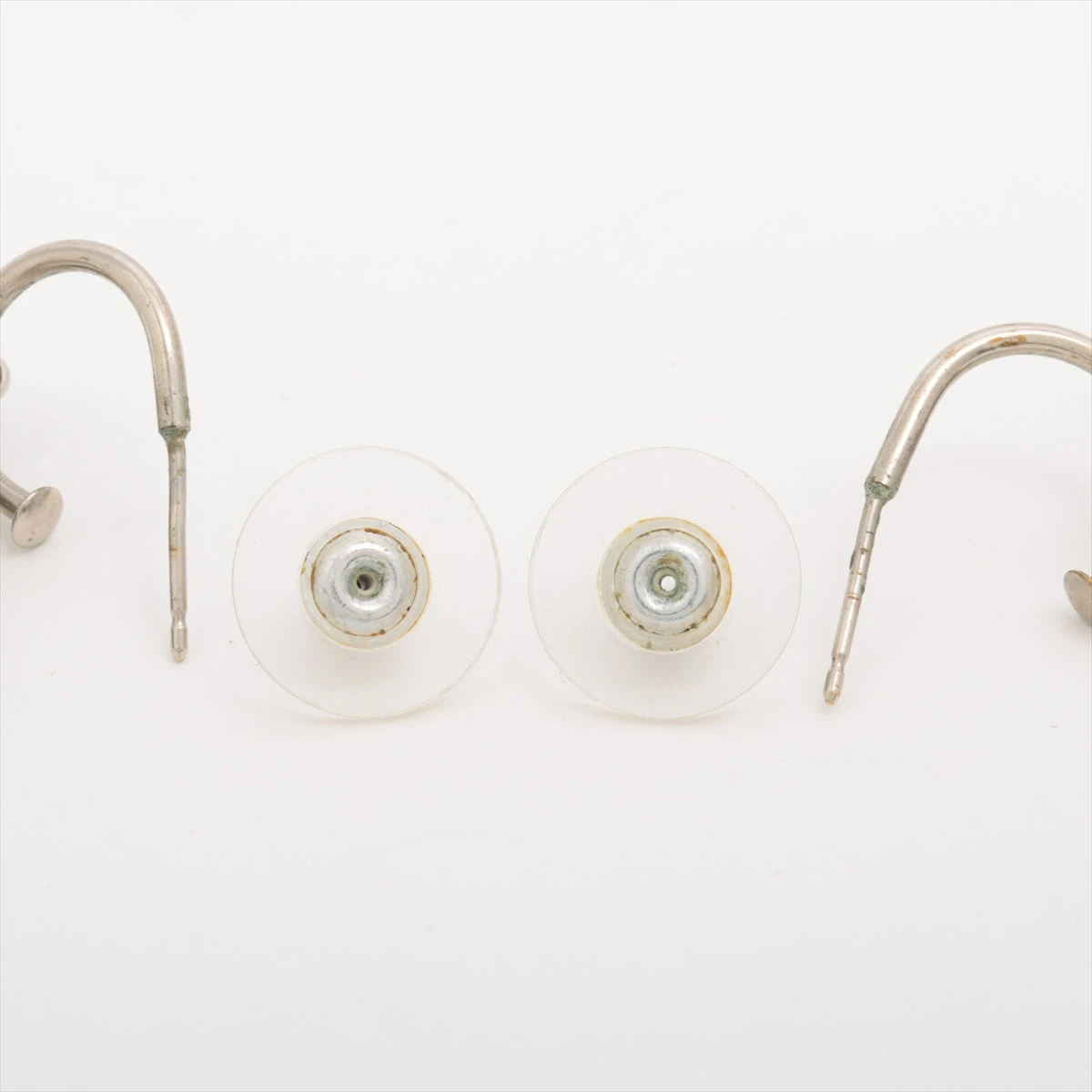 CHANEL シャネル ココマーク ラインストーン ピアス メタル