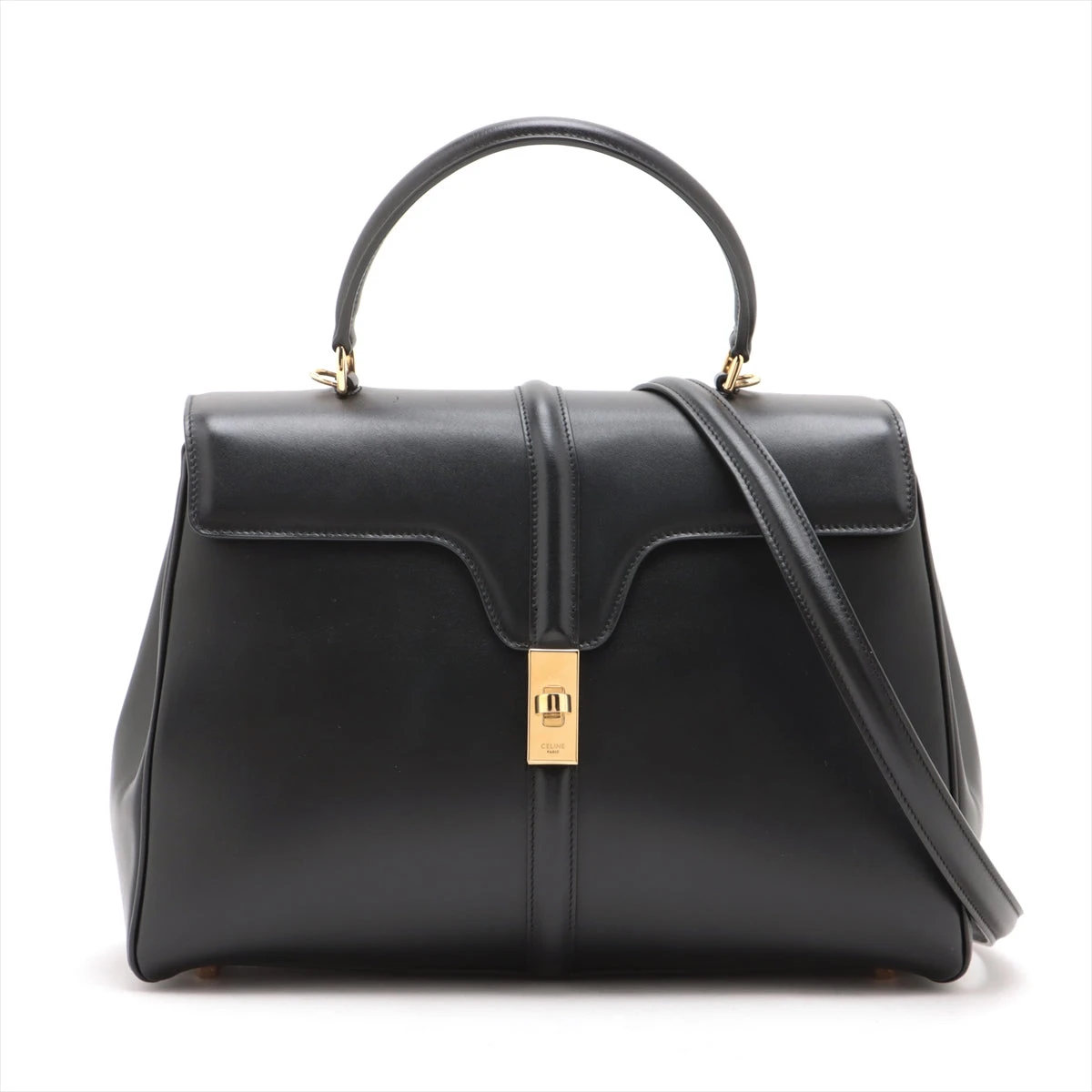 人気SALE，新作 セリーヌ 16セーズ クラシック ブラック 2WAY
