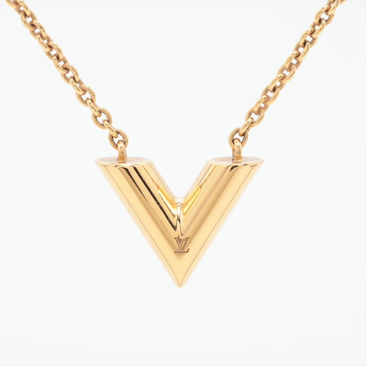 ヴィトン M00857 エセンシャル V LE2243 ネックレス GP ゴールド