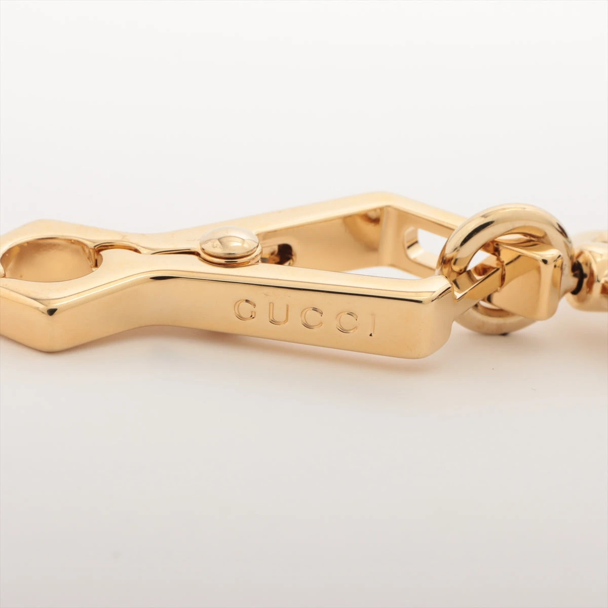 グッチ ショルダーストラップ GP×革×キャンバス グリーン A3045638