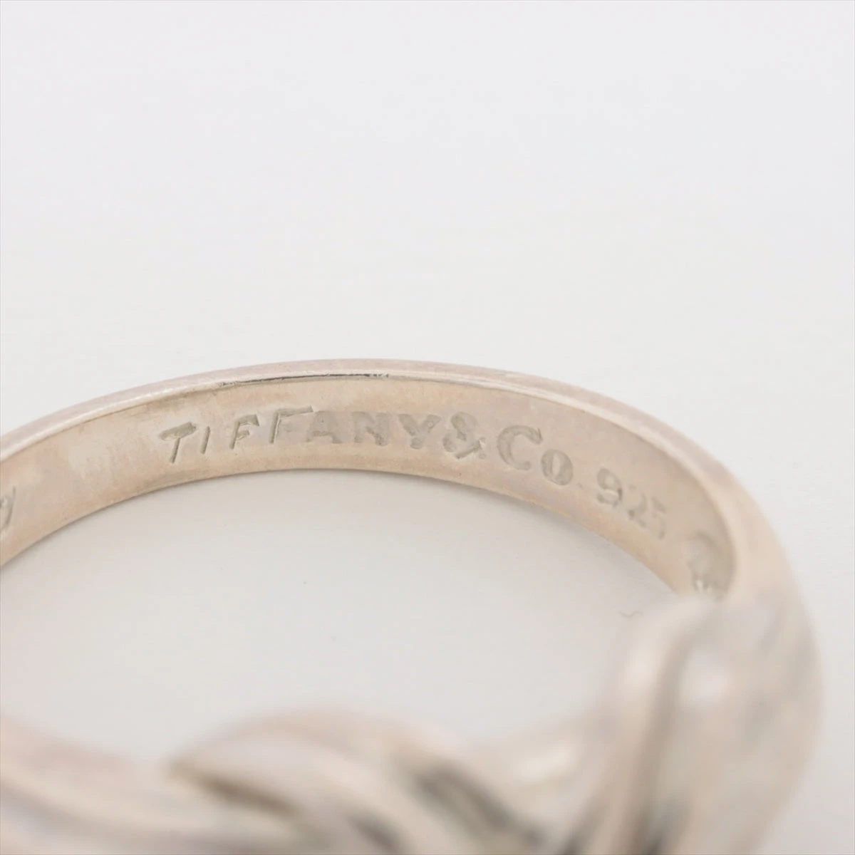 ティファニー シグネチャークロス リング 925 3.6g シルバー NP034693