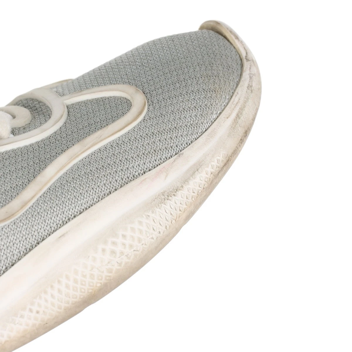 プラダスポーツ メッシュ×ラバー スニーカー 6 メンズ グレー