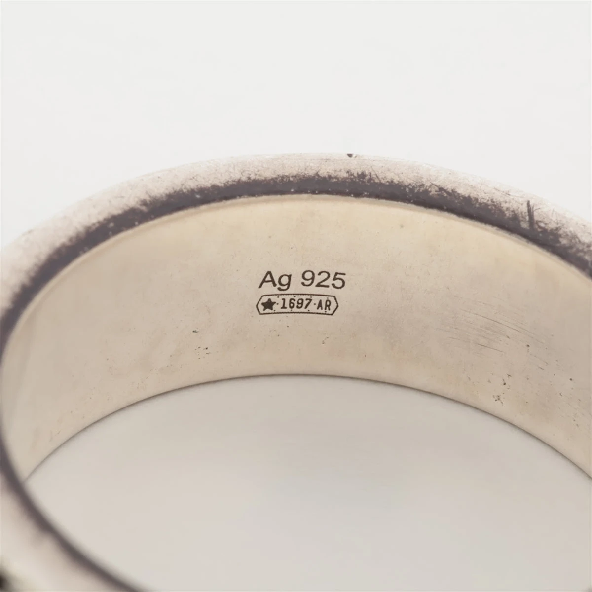 グッチ インターロッキングG リング 11 925 5.0g シルバー